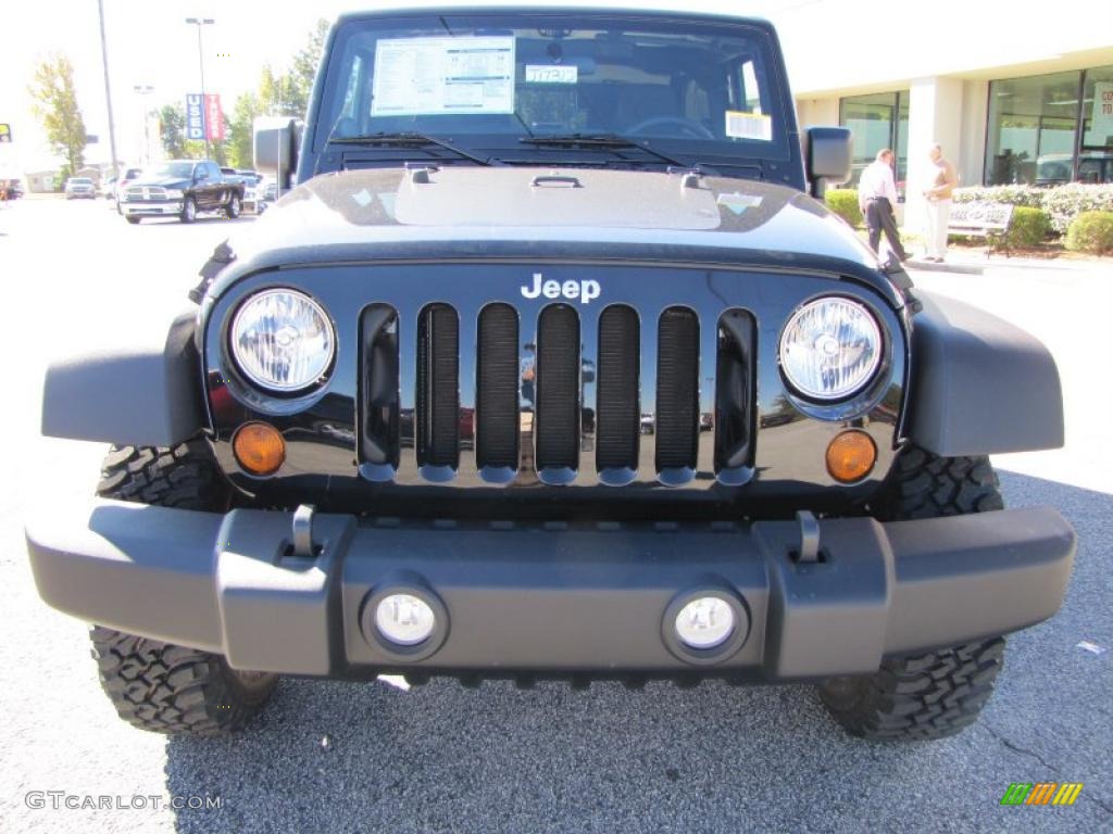 2011 Wrangler Call of Duty: Black Ops Edition 4x4 - Black / Black photo #2