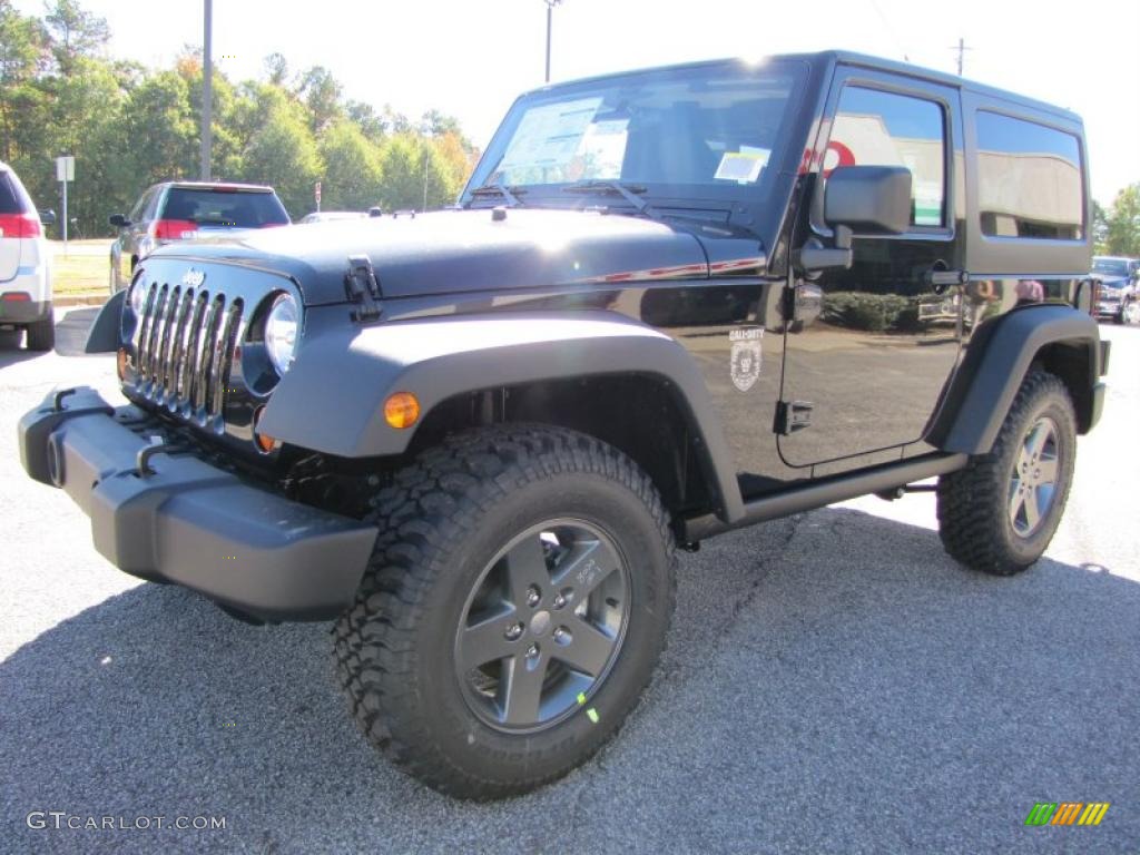 Black 2011 Jeep Wrangler Call of Duty: Black Ops Edition 4x4 Exterior Photo #39586585