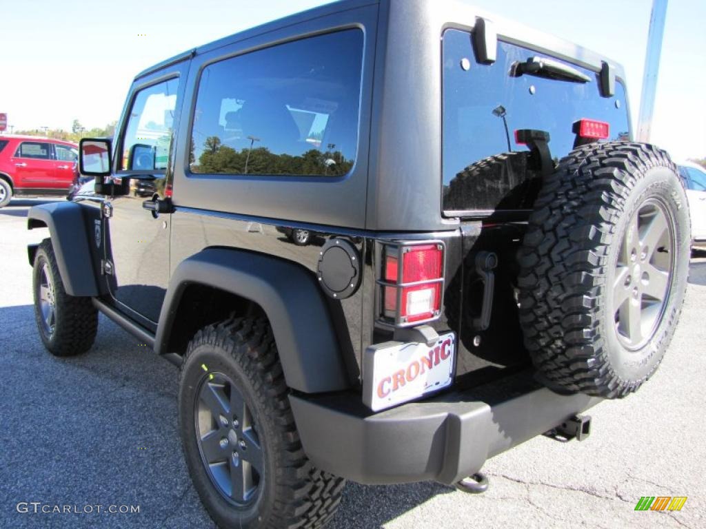 2011 Wrangler Call of Duty: Black Ops Edition 4x4 - Black / Black photo #5