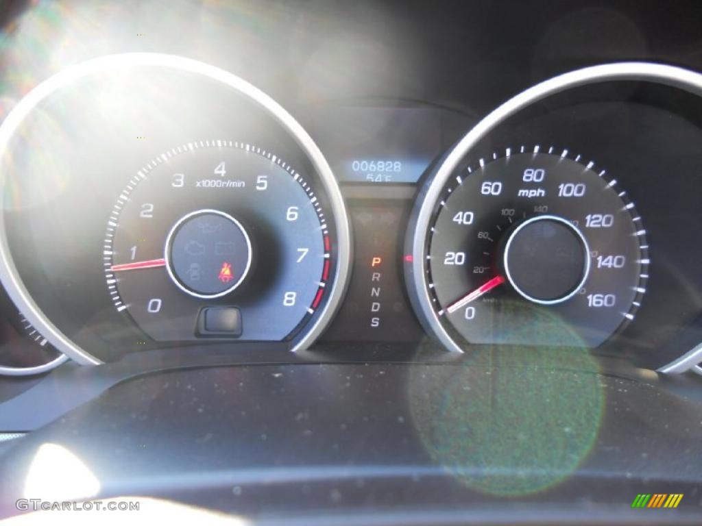 2010 Acura TL 3.5 Gauges Photo #39586789