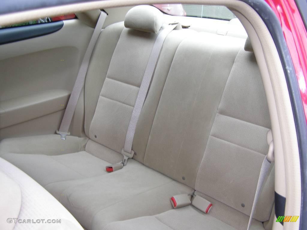 2005 Accord LX V6 Special Edition Coupe - San Marino Red / Ivory photo #10