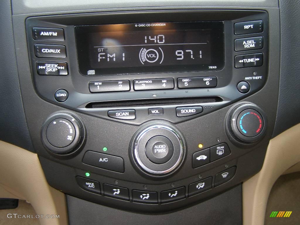 2005 Accord LX V6 Special Edition Coupe - San Marino Red / Ivory photo #11