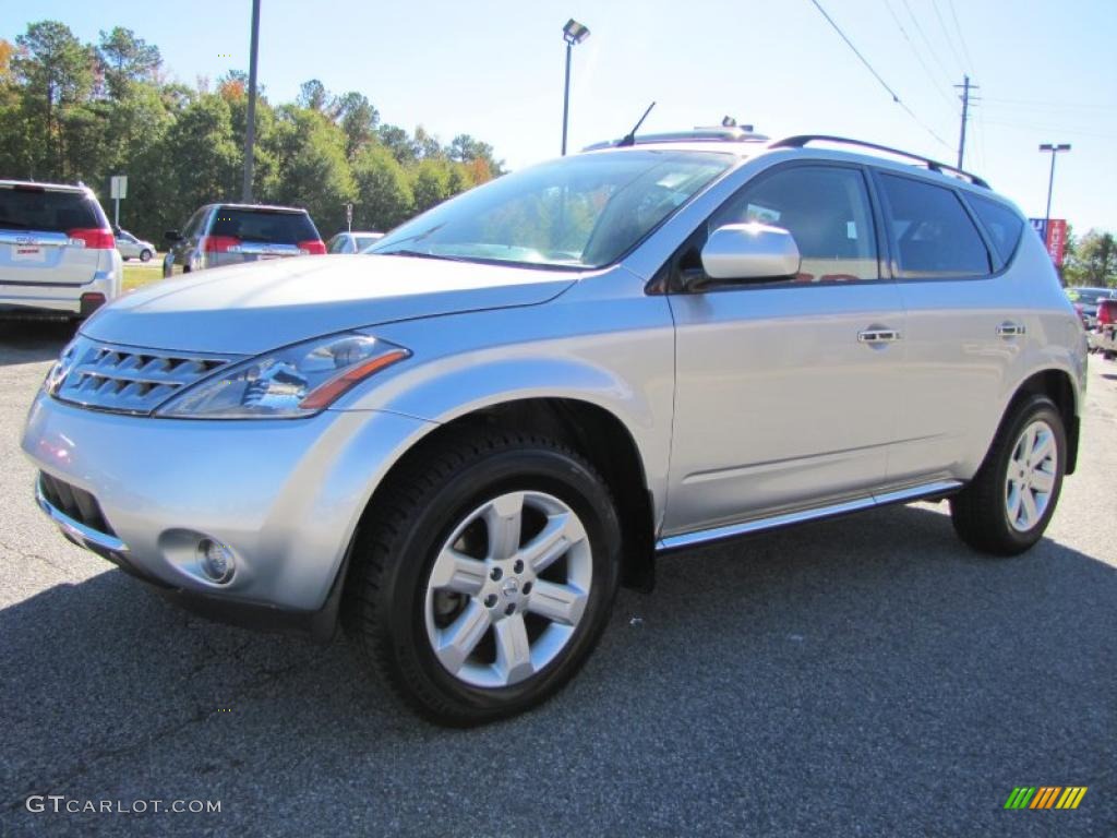 2006 Murano SL - Platinum Pearl Metallic / Cafe Latte photo #3