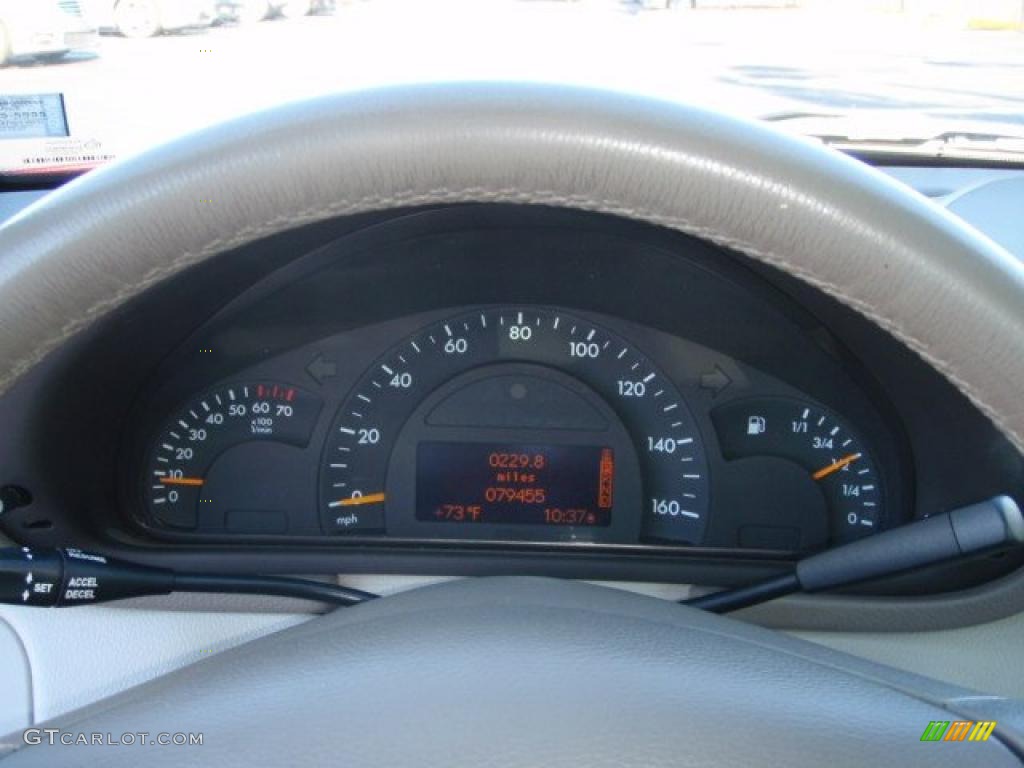 2003 Mercedes-Benz C 240 Sedan Gauges Photo #39588741
