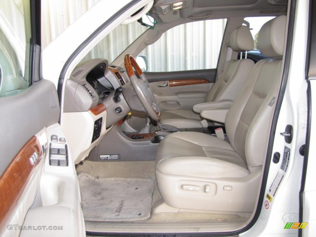 Ivory Interior 2007 Lexus GX 470 Photo #39589273