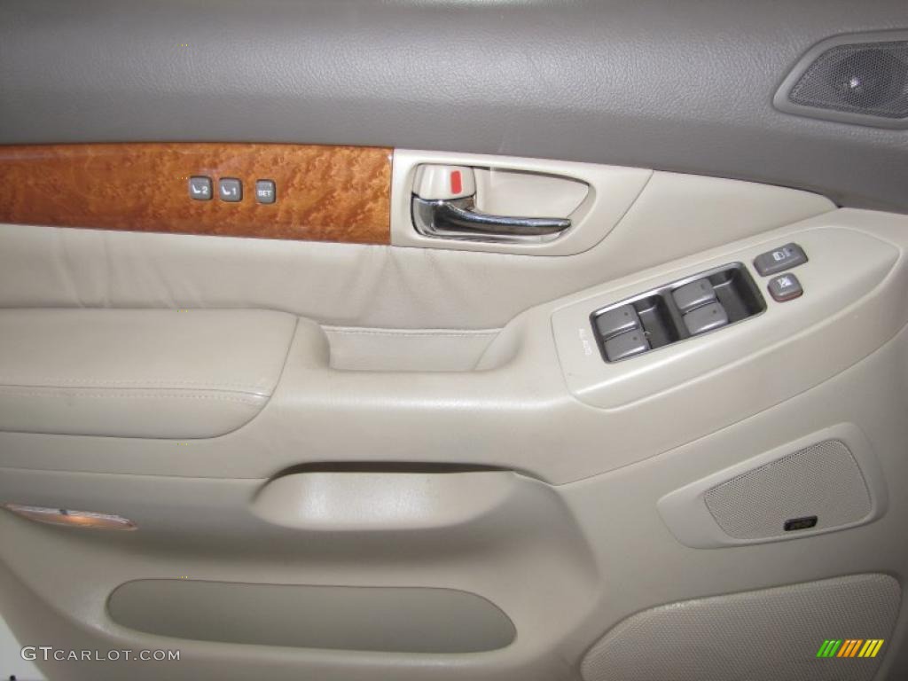 2007 Lexus GX 470 Ivory Door Panel Photo #39589337