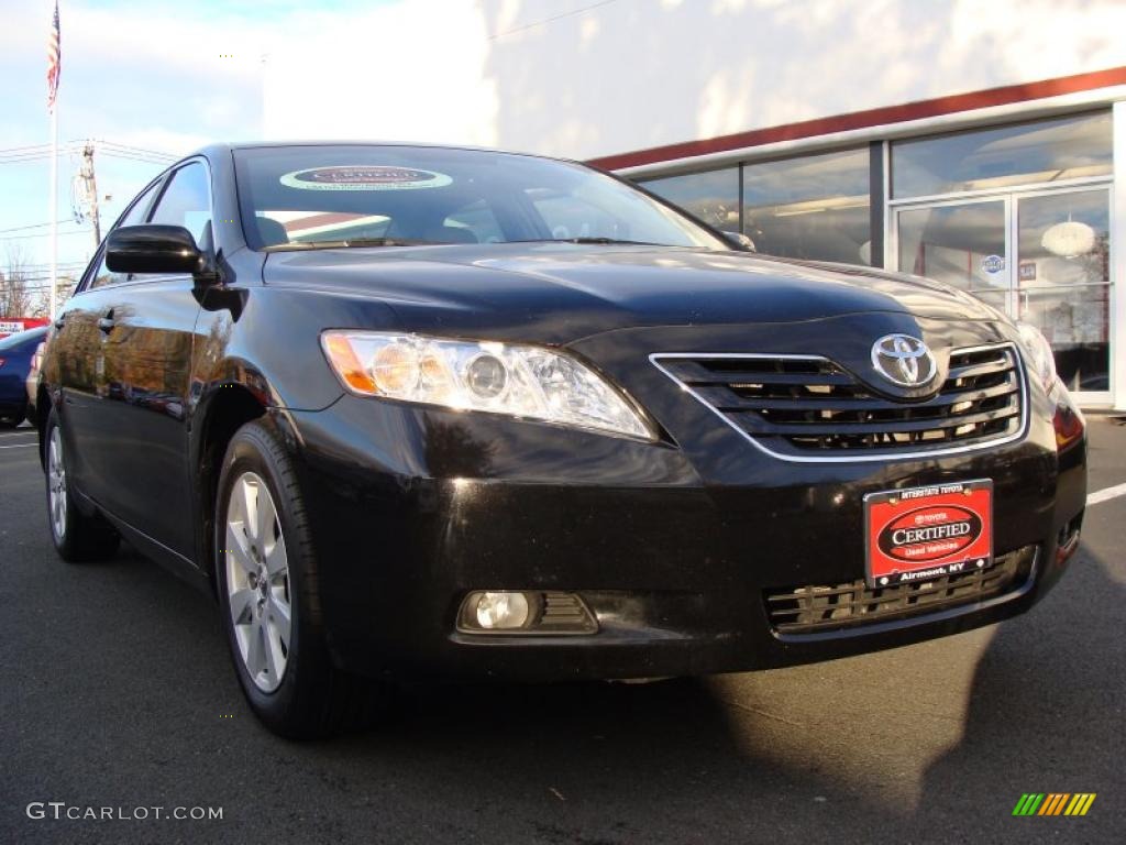 2008 Camry XLE - Black / Ash photo #1