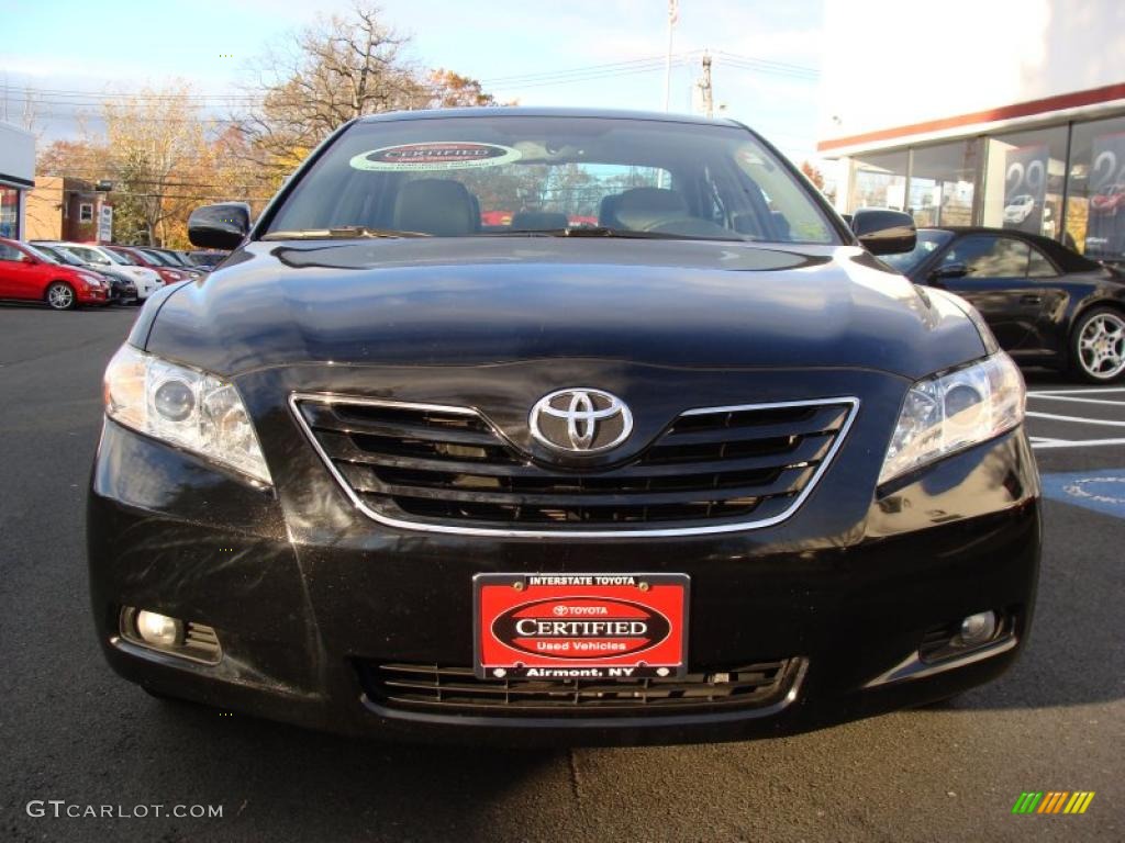 2008 Camry XLE - Black / Ash photo #2