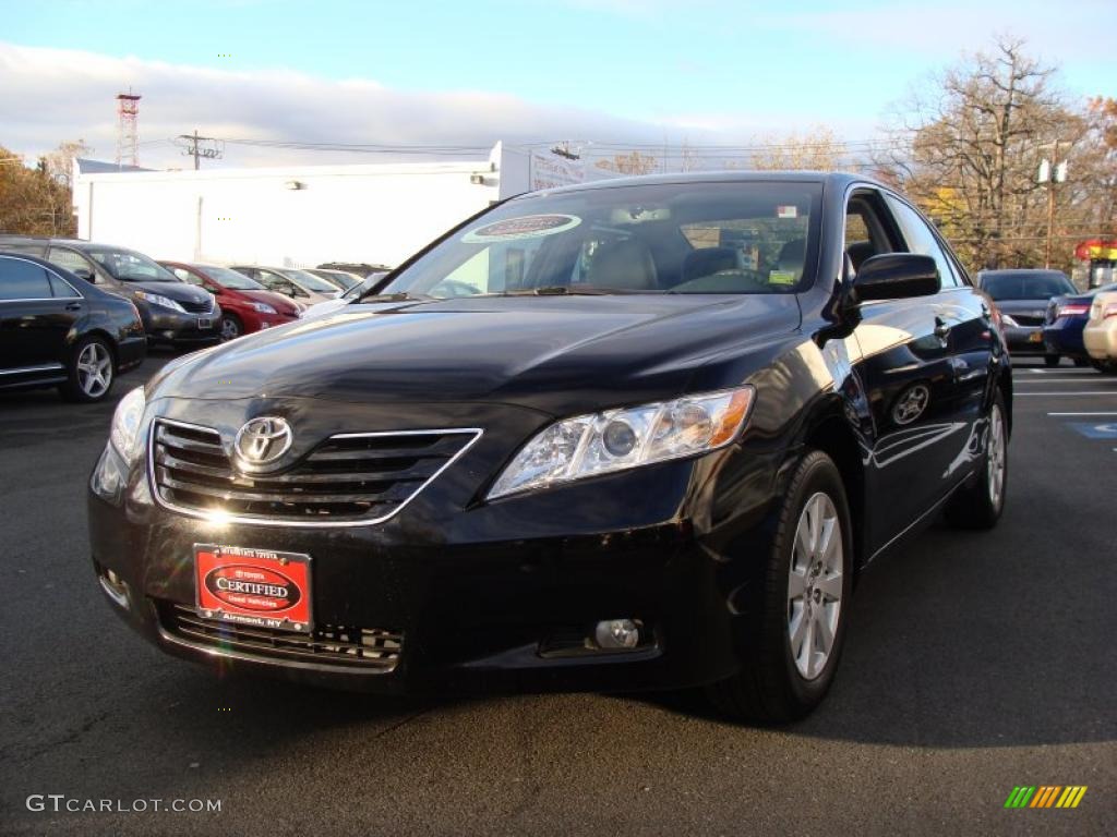 2008 Camry XLE - Black / Ash photo #3