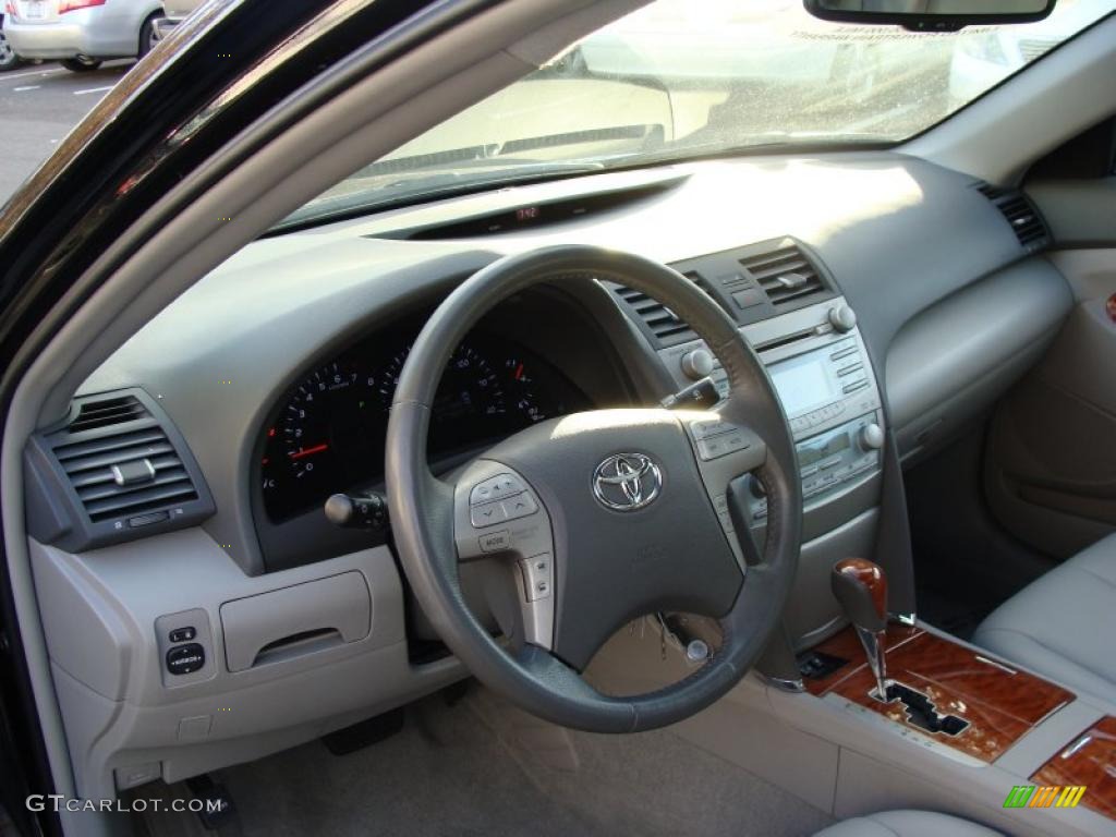 2008 Camry XLE - Black / Ash photo #10