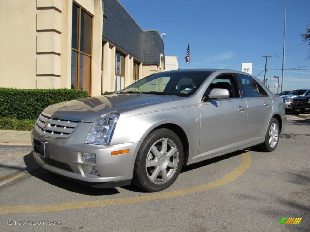 Light Platinum 2005 Cadillac STS V6 Exterior Photo #39589821