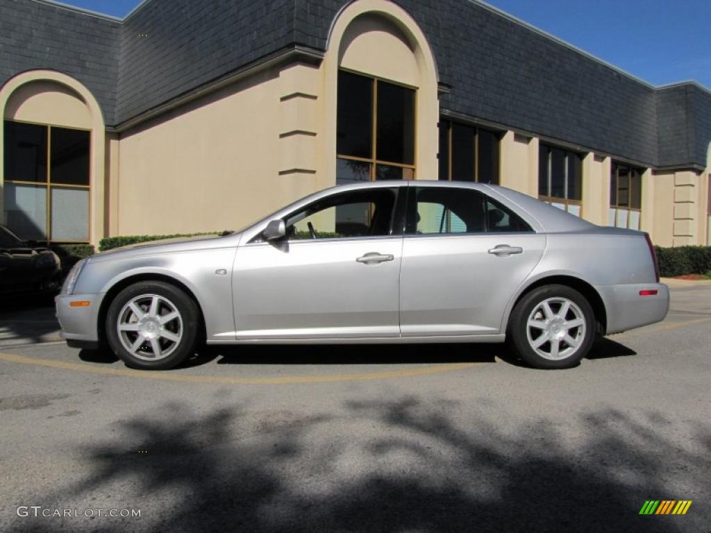 Light Platinum 2005 Cadillac STS V6 Exterior Photo #39589837