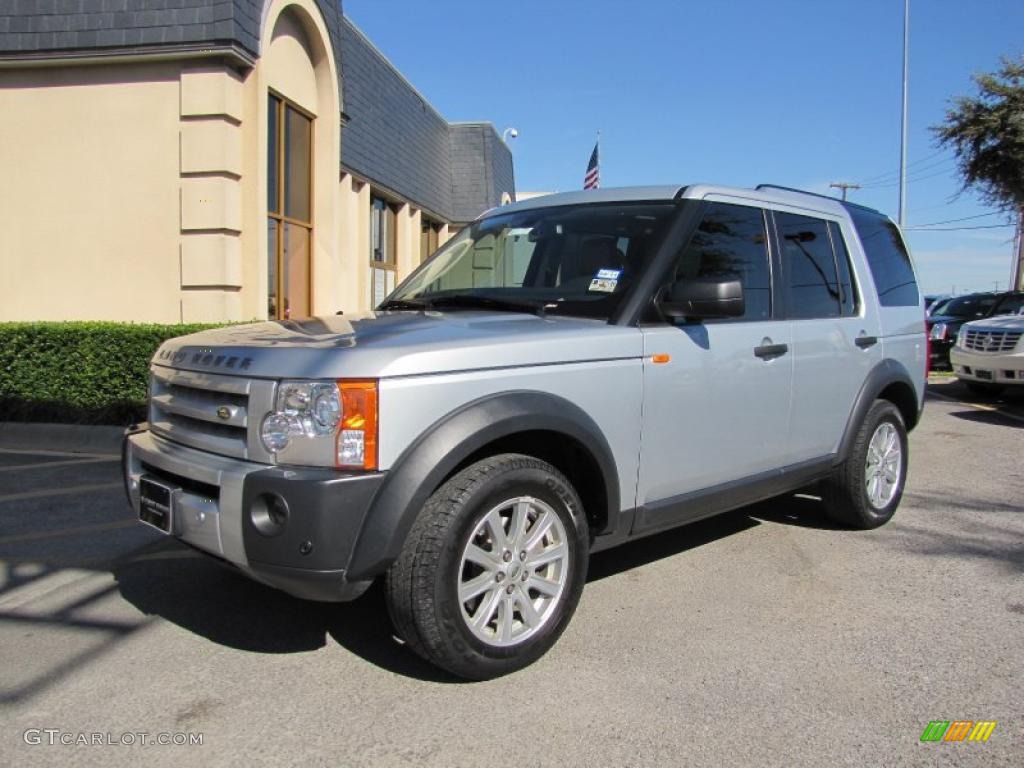 Zermatt Silver Metallic 2007 Land Rover LR3 V8 SE Exterior Photo #39590753
