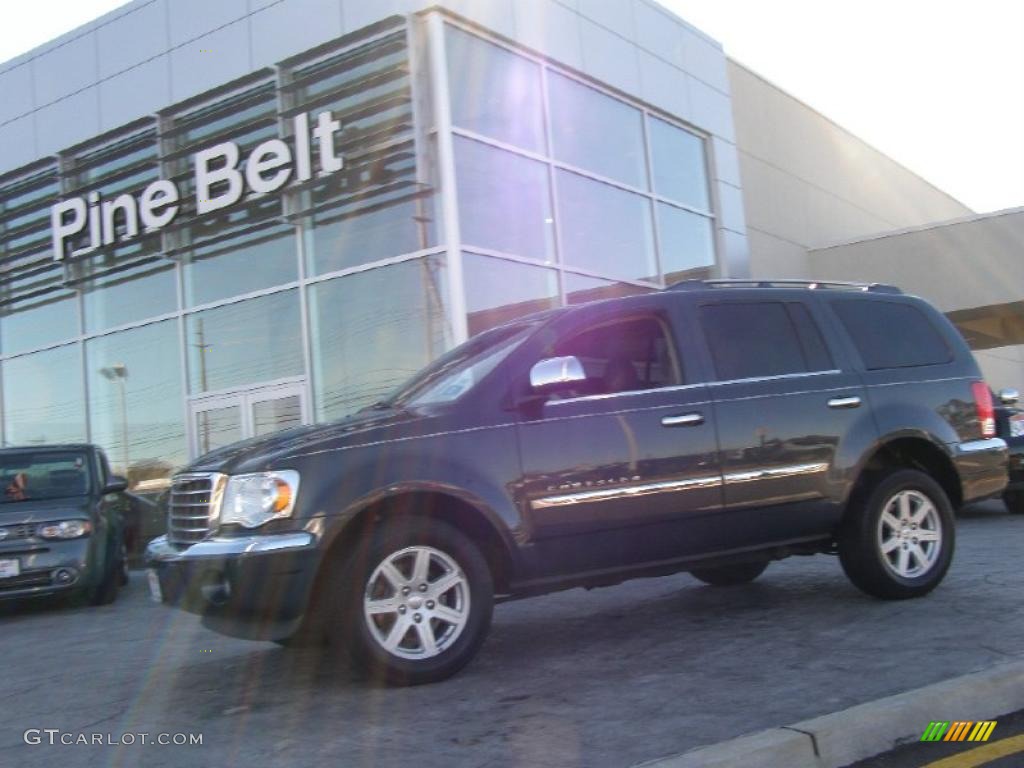 Steel Blue Metallic Chrysler Aspen