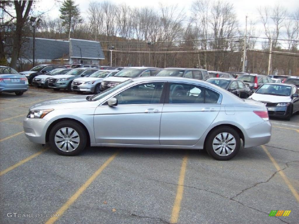 Alabaster Silver Metallic 2009 Honda Accord LX Sedan Exterior Photo #39591937
