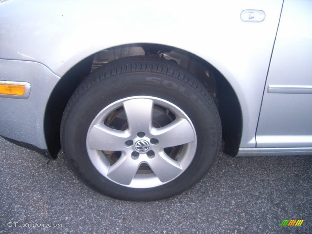 2004 Jetta GLS Sedan - Reflex Silver Metallic / Grey photo #25