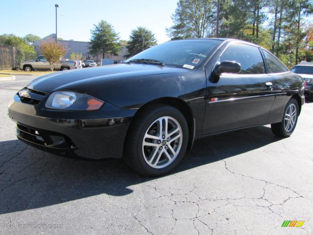 2005 Cavalier Coupe - Black / Graphite Gray photo #1