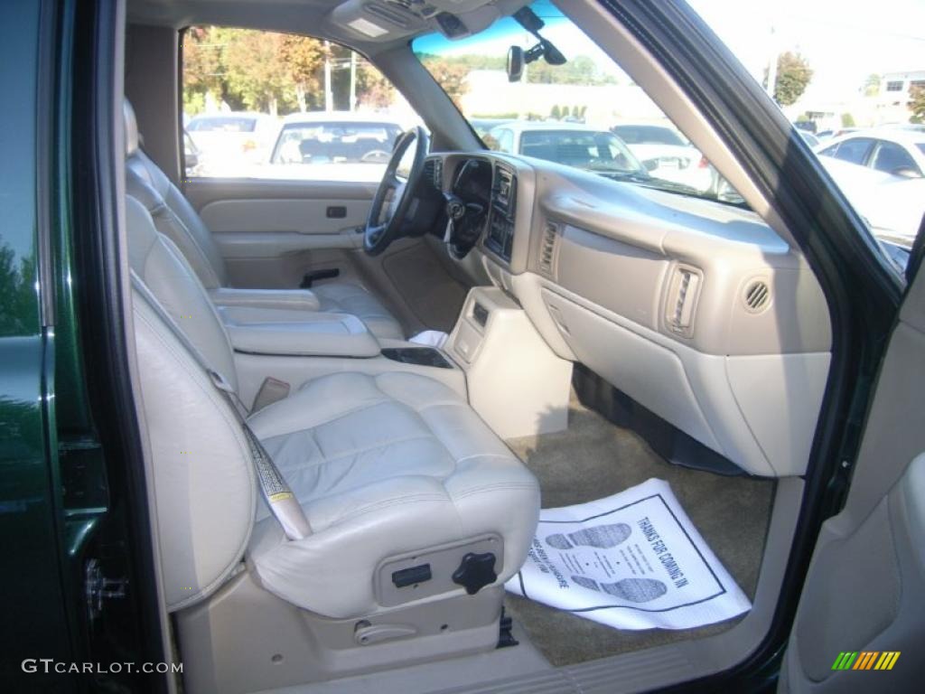 2001 Tahoe LS 4x4 - Forest Green Metallic / Tan/Neutral photo #13