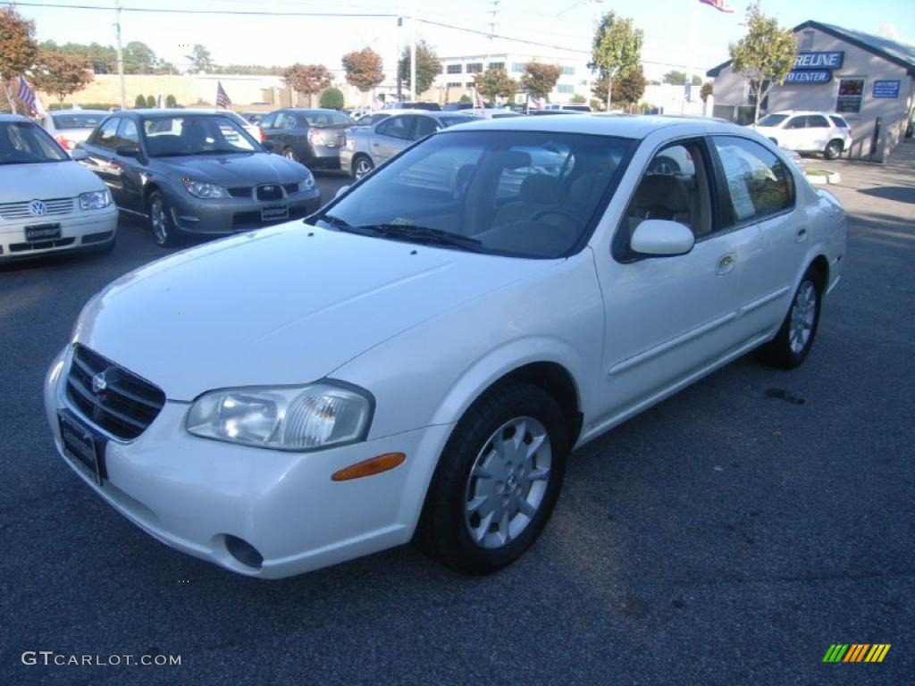 2001 Maxima SE - Icelandic White Pearl / Blond photo #1