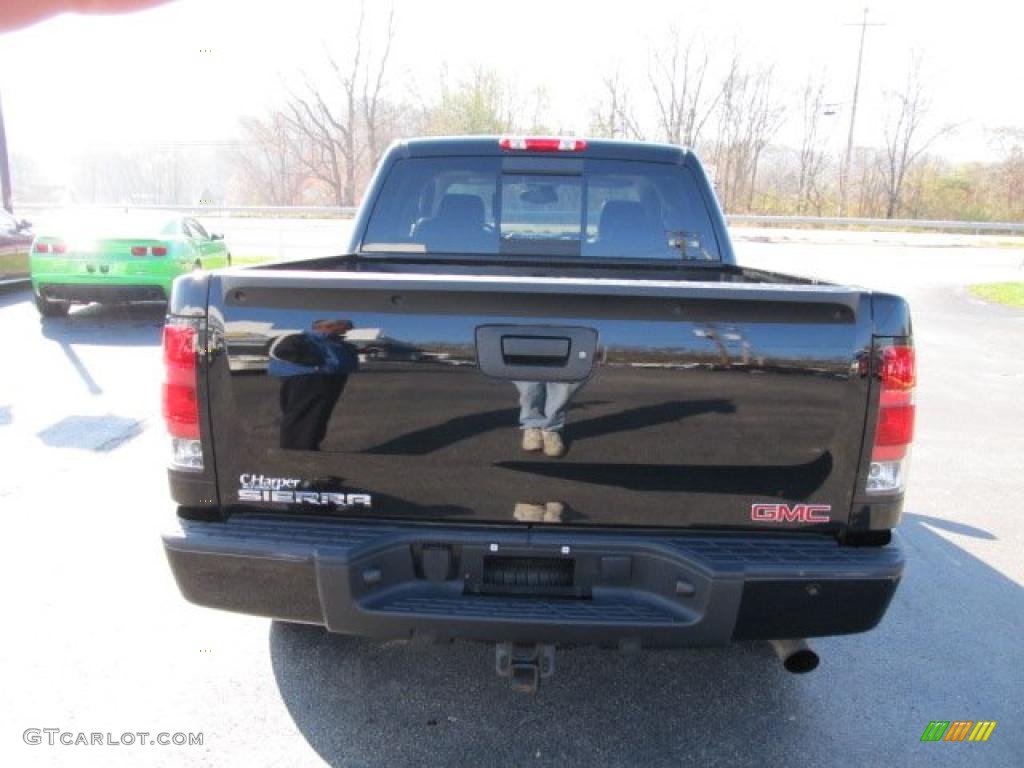 2008 Sierra 1500 Denali Crew Cab AWD - Onyx Black / Ebony photo #8