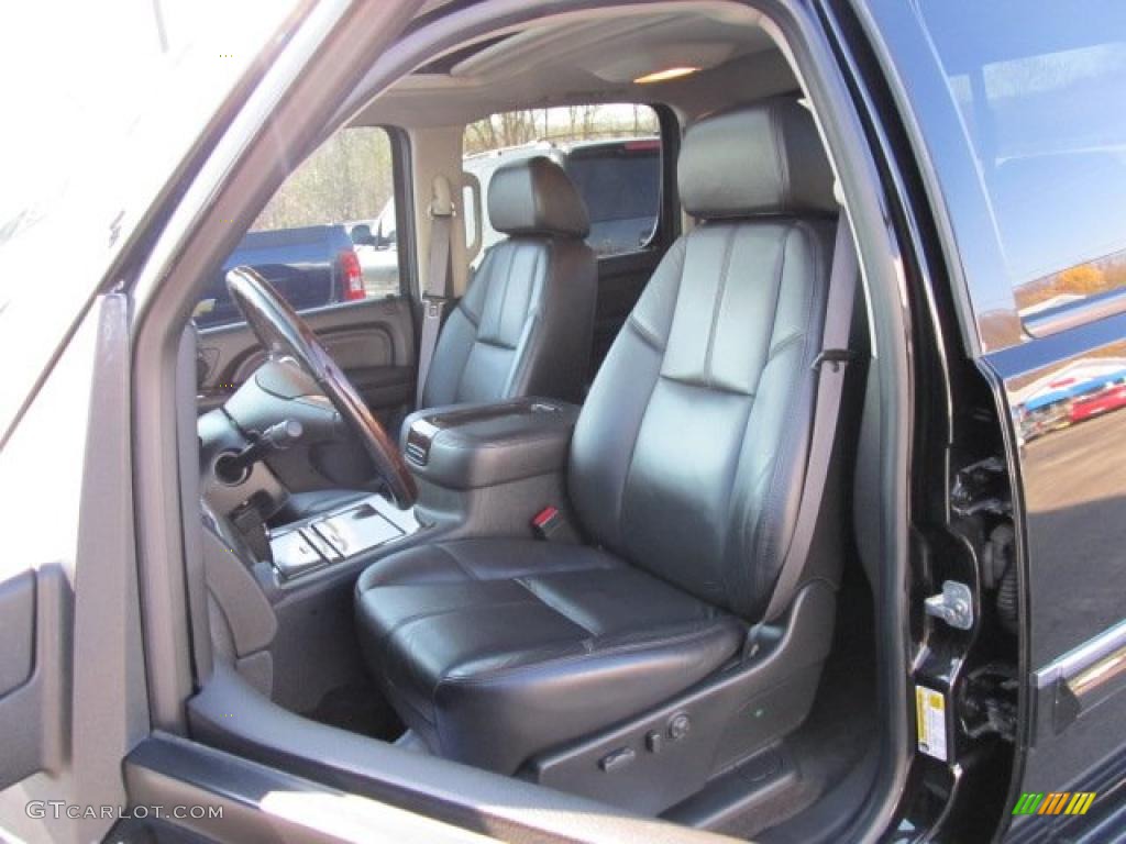 2008 Sierra 1500 Denali Crew Cab AWD - Onyx Black / Ebony photo #19