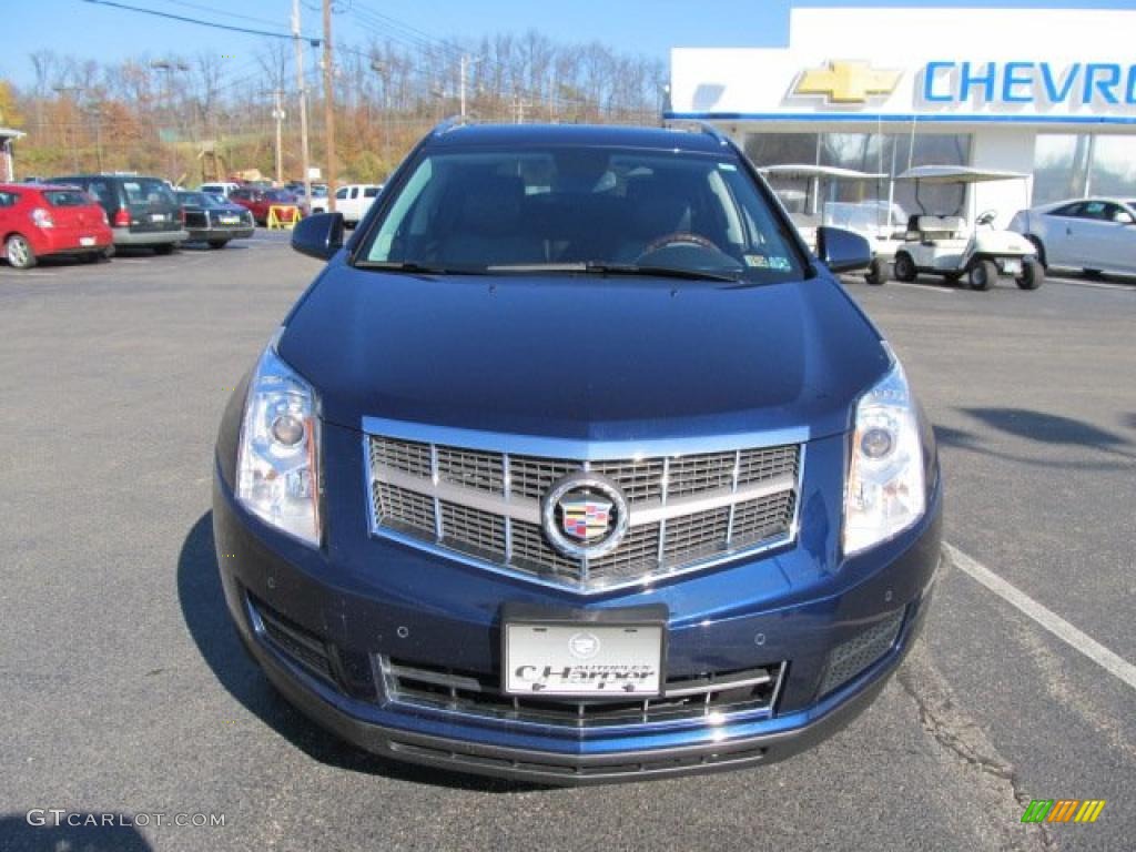 Imperial Blue 2010 Cadillac SRX 4 V6 AWD Exterior Photo #39594899