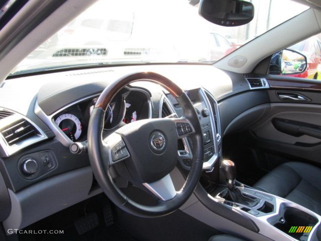 Ebony/Titanium Interior 2010 Cadillac SRX 4 V6 AWD Photo #39594995