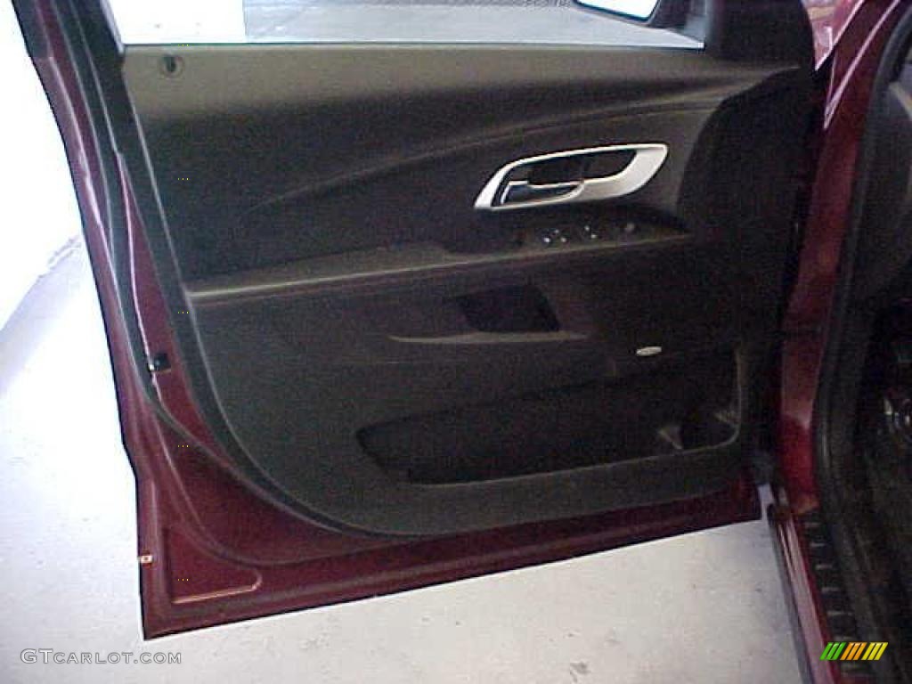 2011 Chevrolet Equinox LT AWD Jet Black Door Panel Photo #39595067
