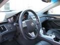 Ebony 2009 Cadillac CTS 4 AWD Sedan Steering Wheel