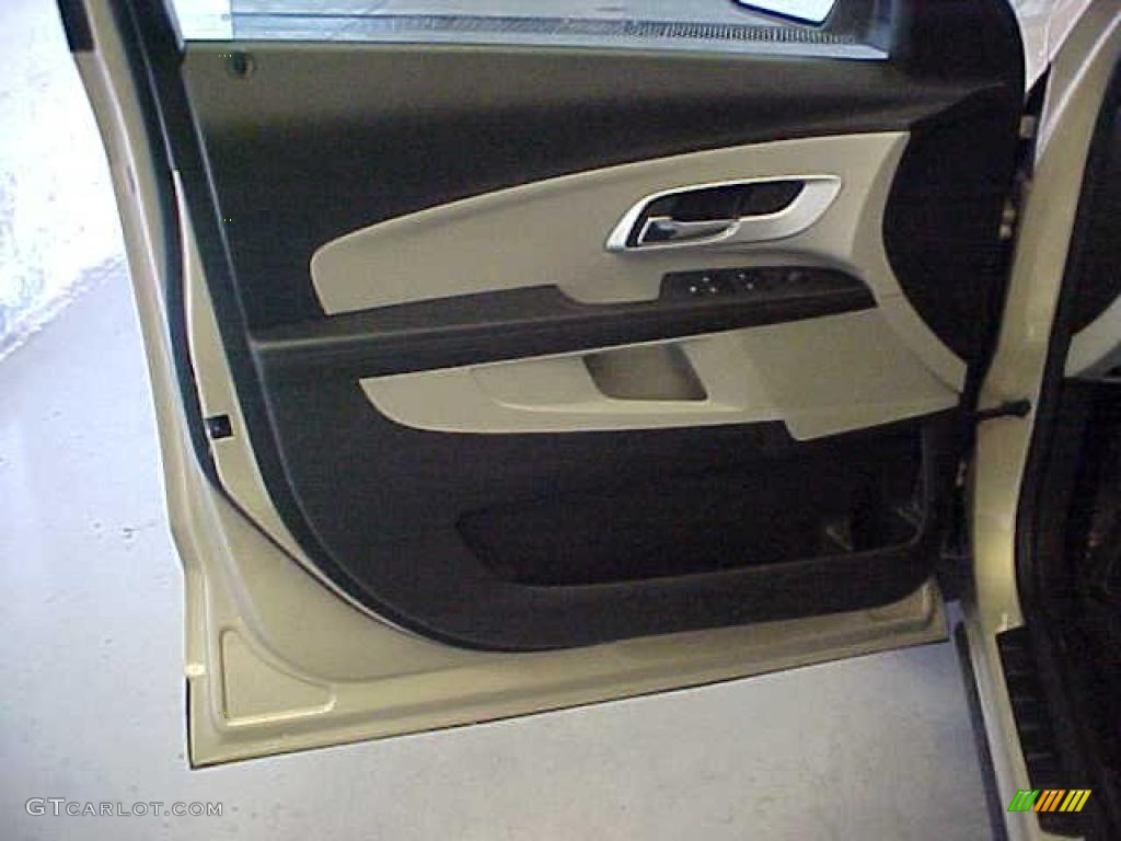 2011 Chevrolet Equinox LS Light Titanium/Jet Black Door Panel Photo #39595779
