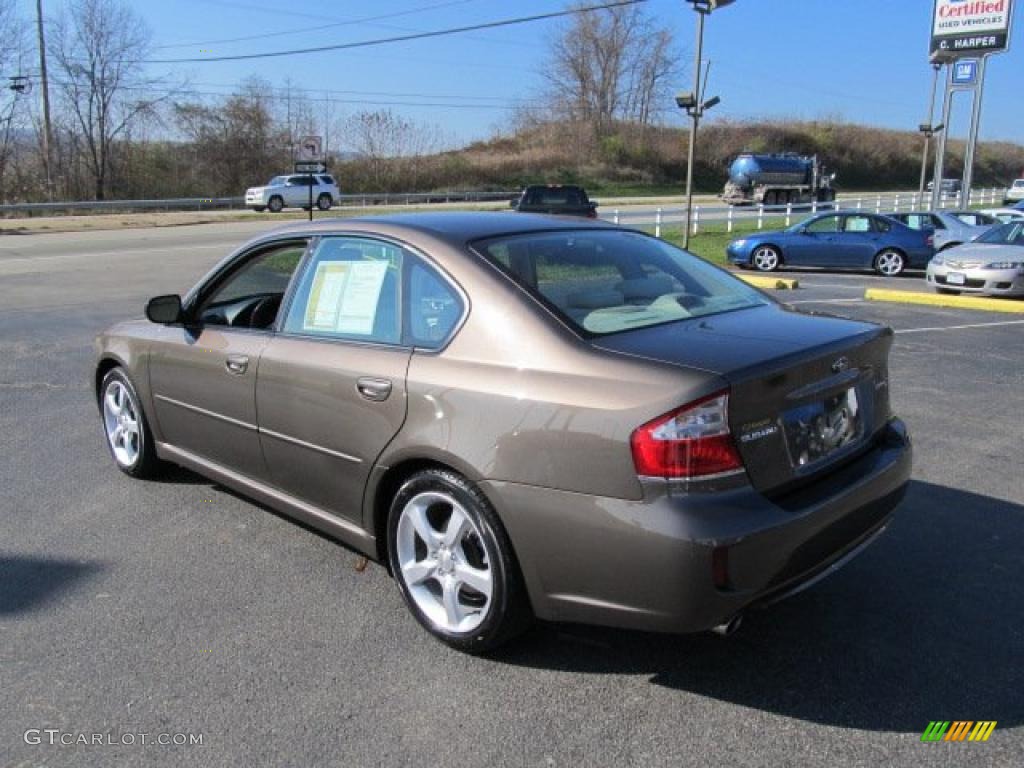 Deep Bronze Metallic 2009 Subaru Legacy 2.5i Sedan Exterior Photo #39595855