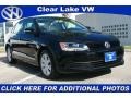 Black - Jetta SE Sedan Photo No. 1