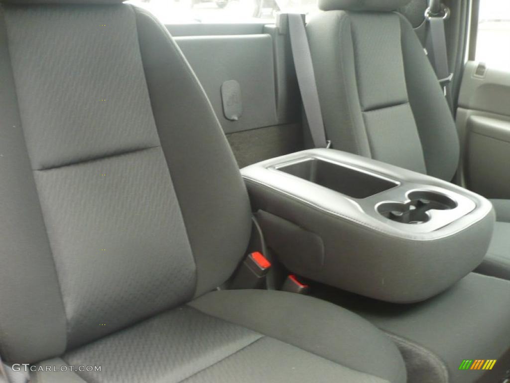 Dark Titanium Interior 2011 GMC Sierra 1500 Regular Cab Photo #39596307