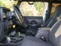 Dark Slate Gray 2003 Jeep Wrangler Rubicon 4x4 Interior Color