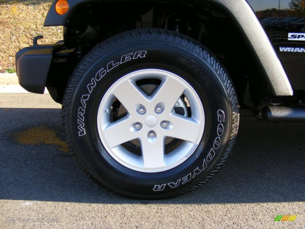 2010 Jeep Wrangler Sport 4x4 Wheel Photo #39599481