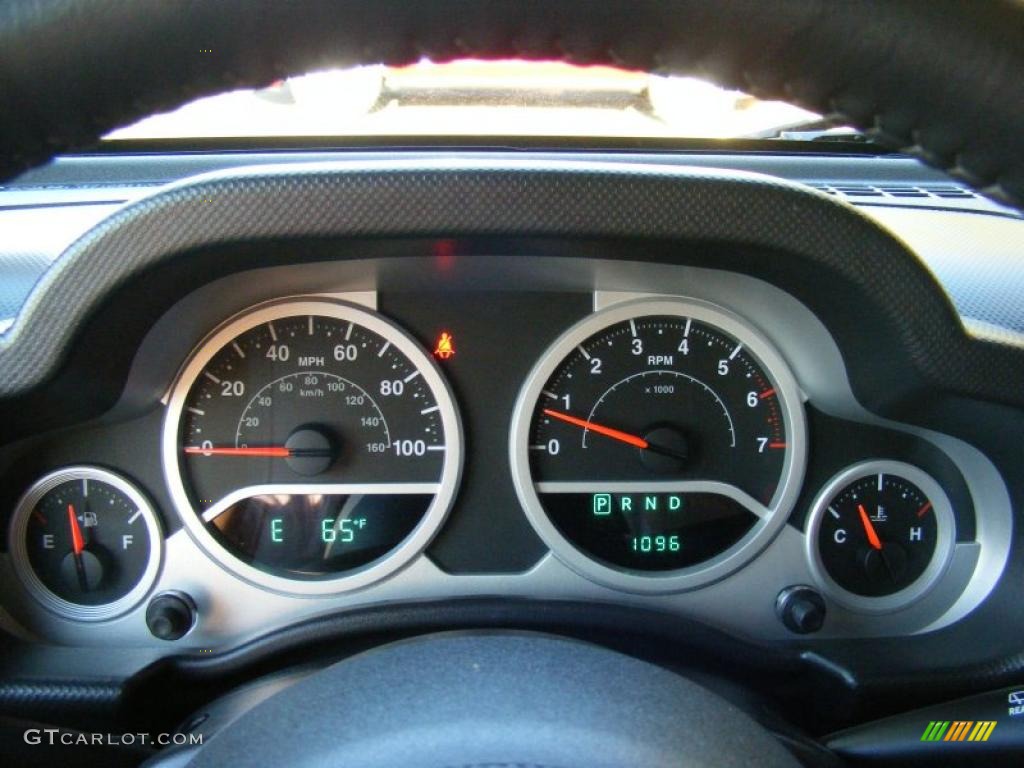 2010 Jeep Wrangler Sport 4x4 Gauges Photo #39599517