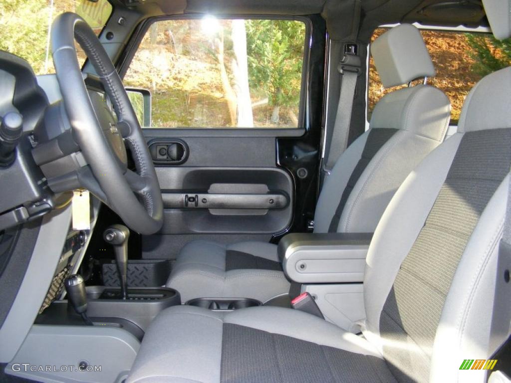 Dark Slate Gray/Medium Slate Gray Interior 2010 Jeep Wrangler Sport 4x4 Photo #39599597