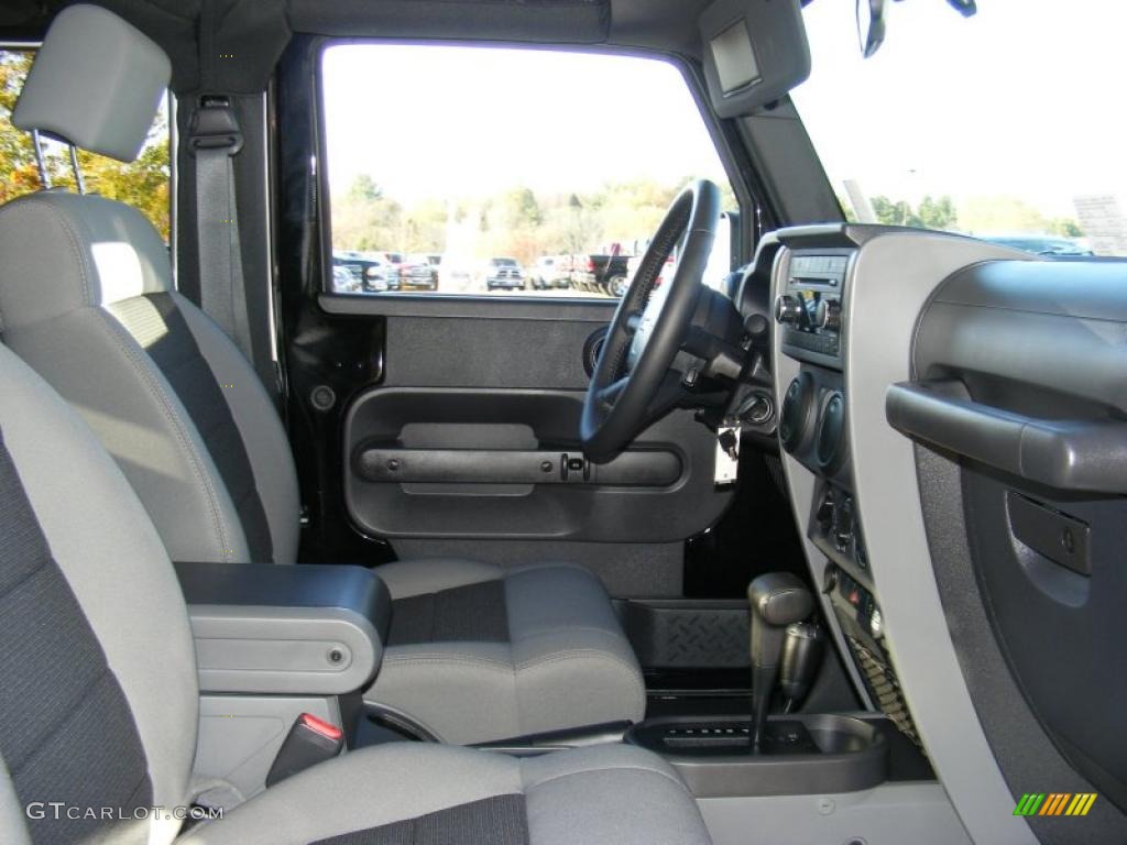 Dark Slate Gray/Medium Slate Gray Interior 2010 Jeep Wrangler Sport 4x4 Photo #39599709