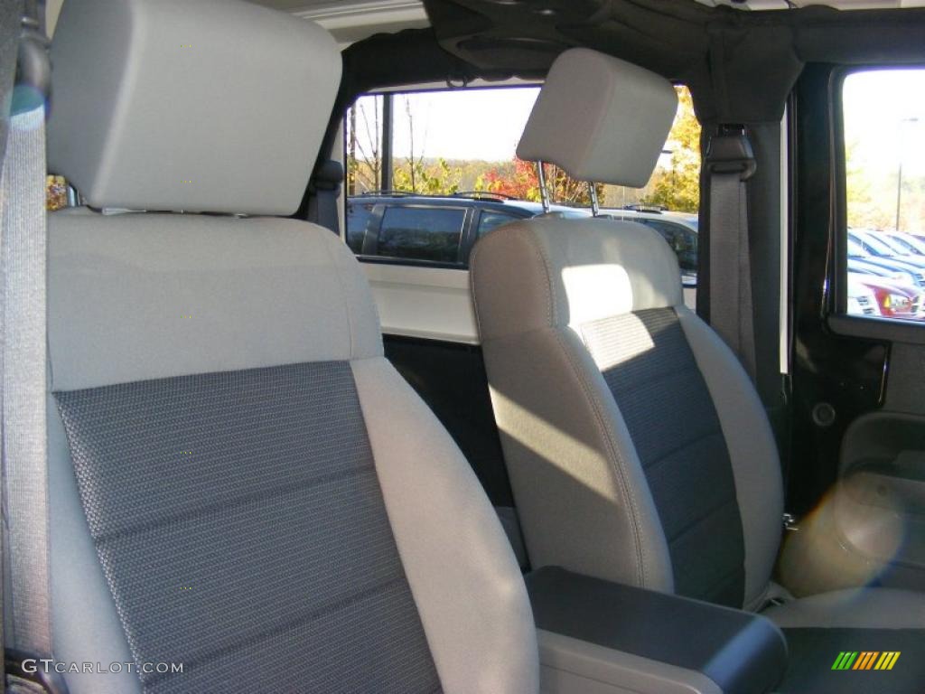 Dark Slate Gray/Medium Slate Gray Interior 2010 Jeep Wrangler Sport 4x4 Photo #39599725