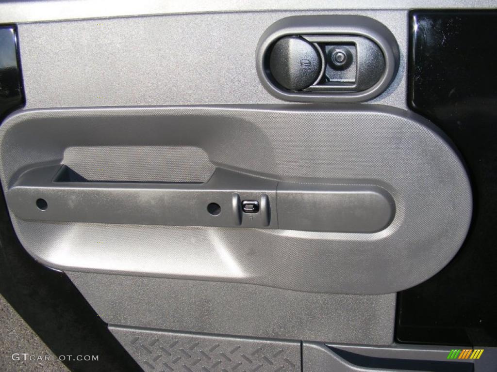2010 Jeep Wrangler Sport 4x4 Dark Slate Gray/Medium Slate Gray Door Panel Photo #39599757