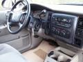 Dark Slate Gray 2001 Dodge Dakota SLT Quad Cab 4x4 Dashboard