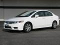 Taffeta White - Civic LX Sedan Photo No. 1
