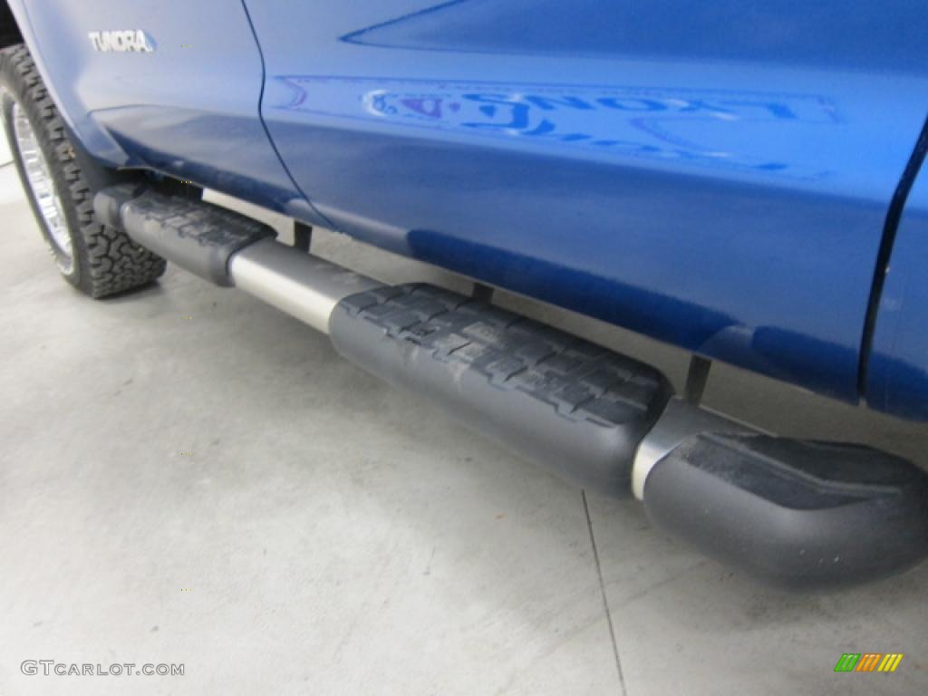 2010 Tundra SR5 Double Cab 4x4 - Blue Streak Metallic / Graphite Gray photo #10