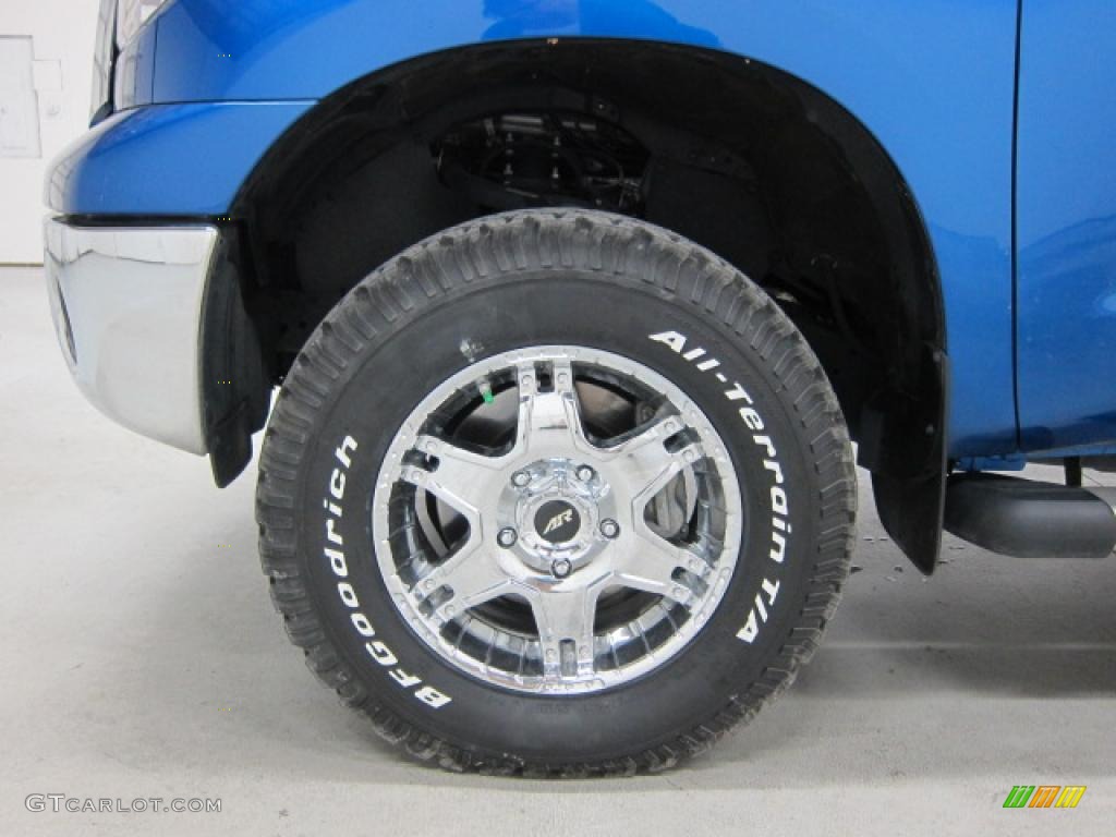 2010 Tundra SR5 Double Cab 4x4 - Blue Streak Metallic / Graphite Gray photo #14