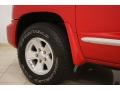 2008 Flame Red Dodge Dakota Laramie Crew Cab 4x4  photo #23