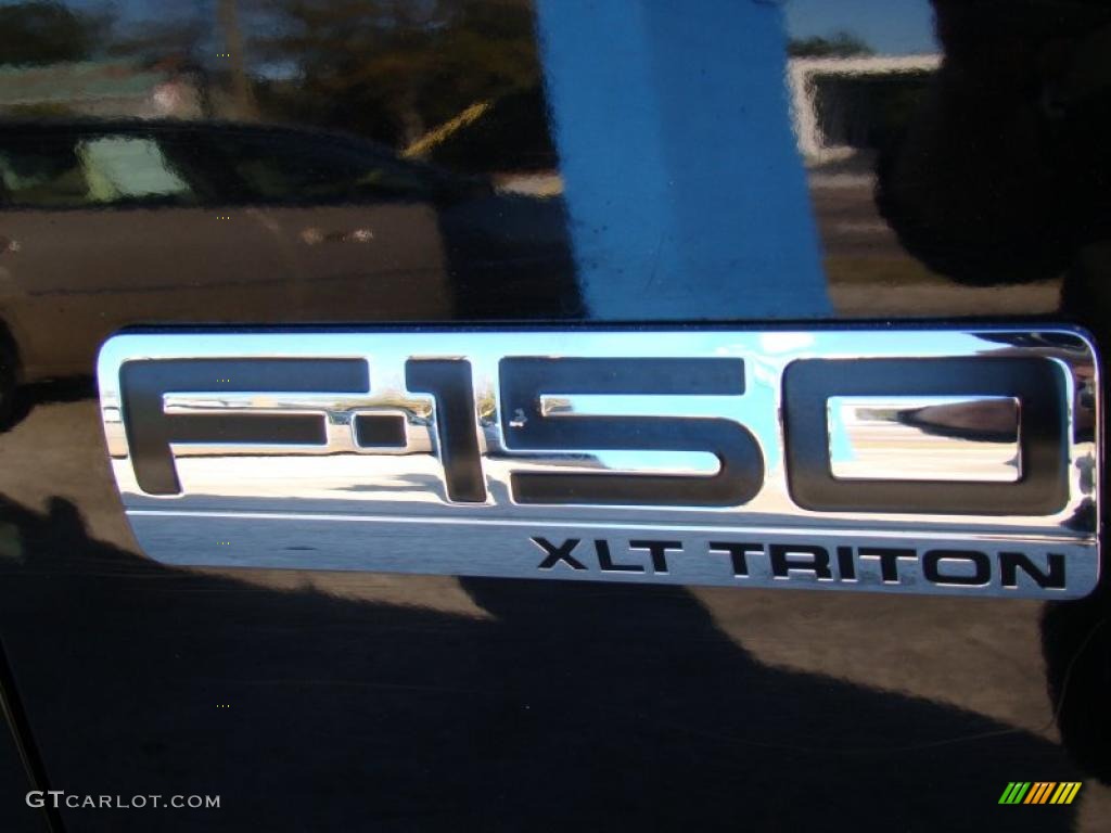 2005 F150 XLT SuperCab 4x4 - Black / Medium Flint/Dark Flint Grey photo #35