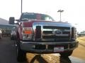 Red - F250 Super Duty XLT SuperCab 4x4 Photo No. 2