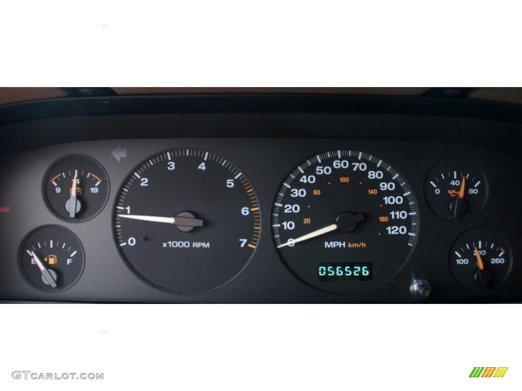 1999 Jeep Grand Cherokee Limited 4x4 Gauges Photo #39603229