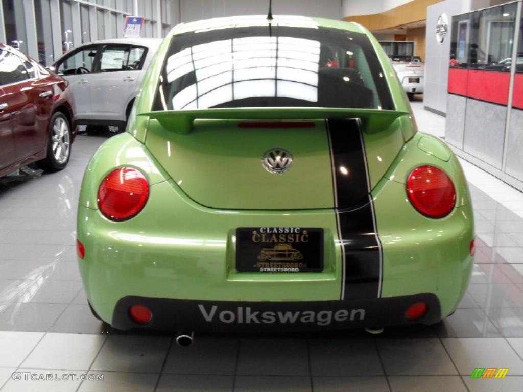 2003 New Beetle GLS Coupe - Cyber Green Metallic / Grey photo #5