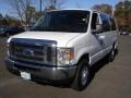 Oxford White 2010 Ford E Series Van E350 XLT Passenger Extended Exterior